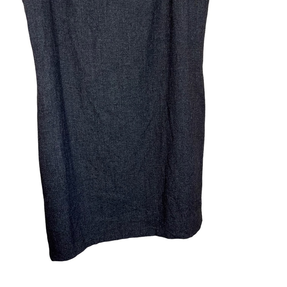 Vintage Woolrich medium charcoal gray shift dress - Picture 7 of 16